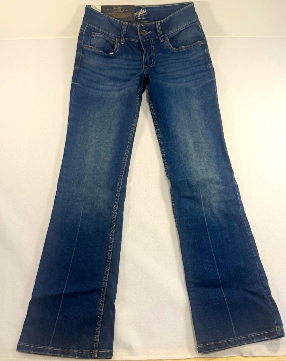 Wrangler Retro Mae Women’s Jeans 26/1x32 Mid Rise Boot Cut Vivianna NWT